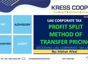 UAE CT: Profit Split Method of Transfer Pricing